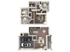 Centro Apartments Black Canyon TH2 Floor Plan
